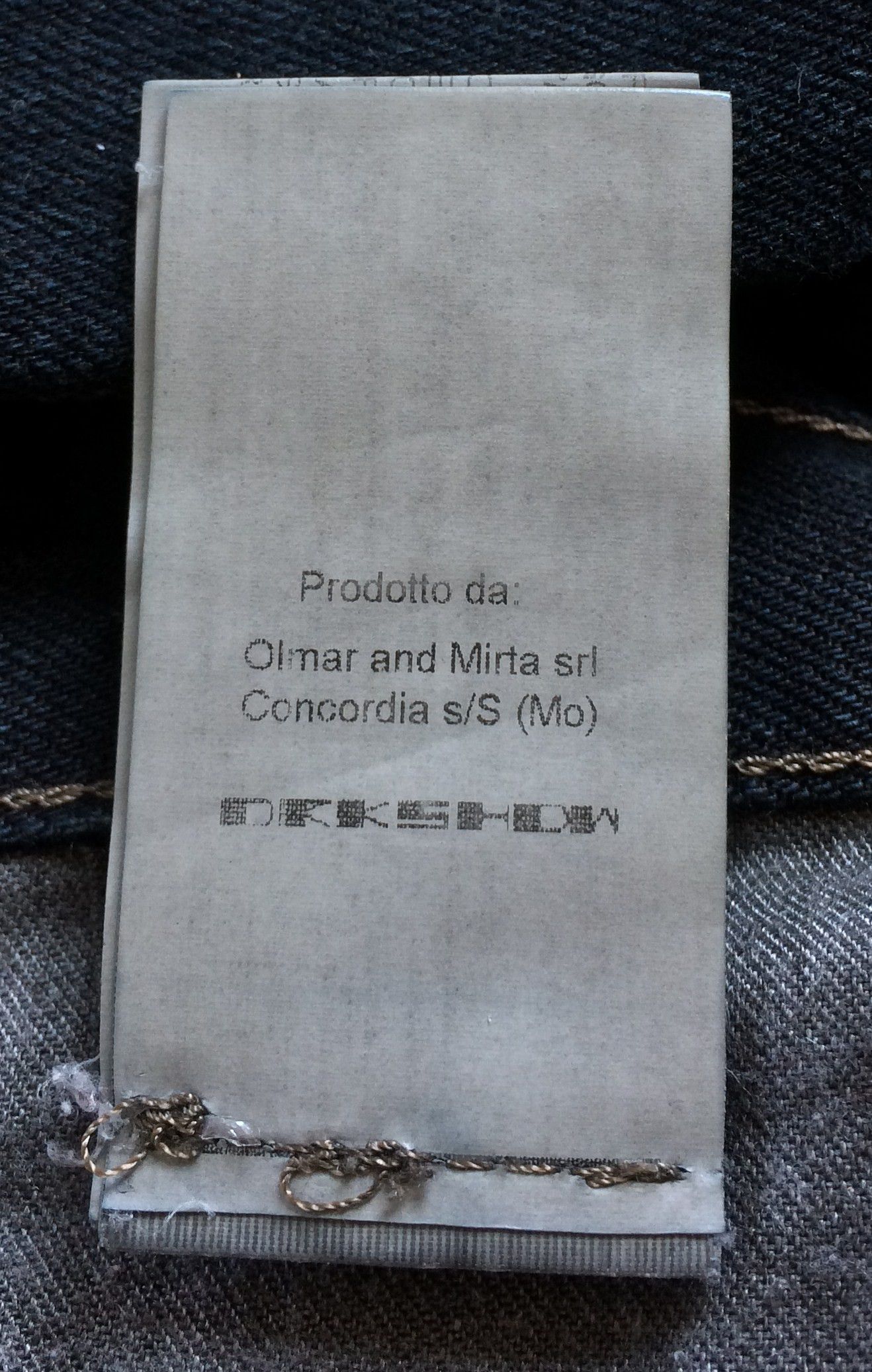 Rick Owens × Rick Owens Drkshdw Rick Owens DRKSHDW Torrence Cut Denim Size US 30 / EU 46 - 13 Thumbnail