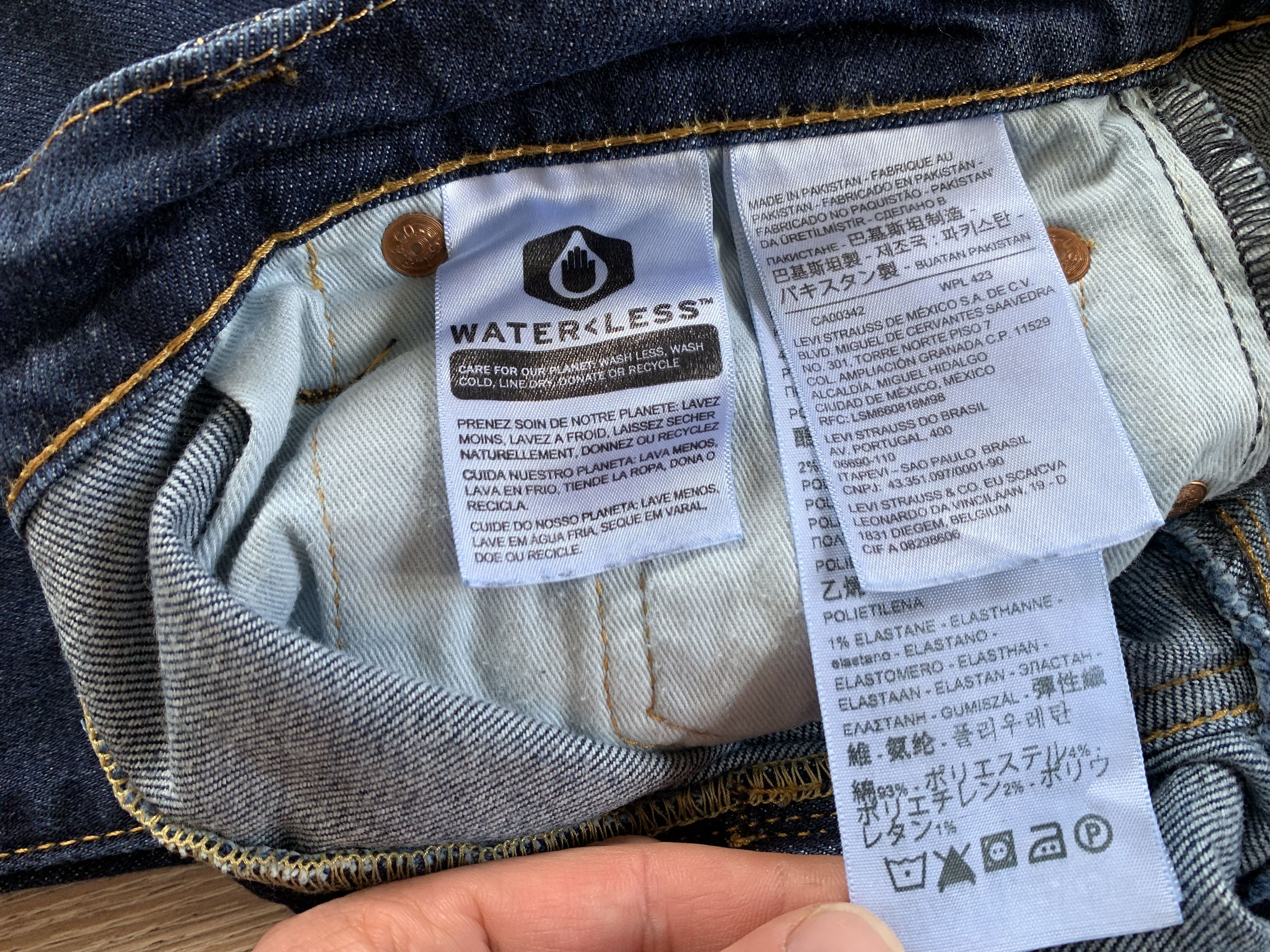Levi's Levi's Premium 512 Strong Stretch Jeans Size US 30 / EU 46 - 9 Thumbnail