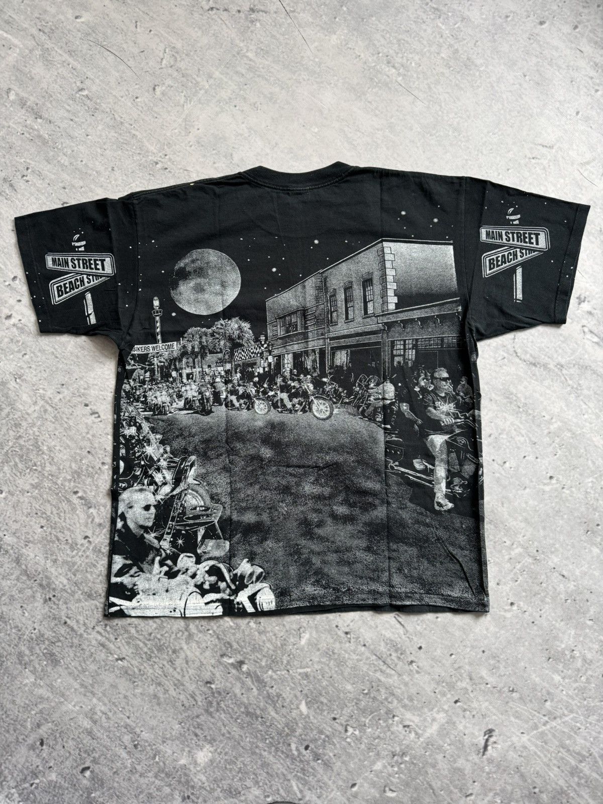 Daytona 🏁FULL Print BIKETOBERFEST 2004 Daytona Beach Rally Biker 🔥 Size US XL / EU 56 / 4 - 2 Thumbnail