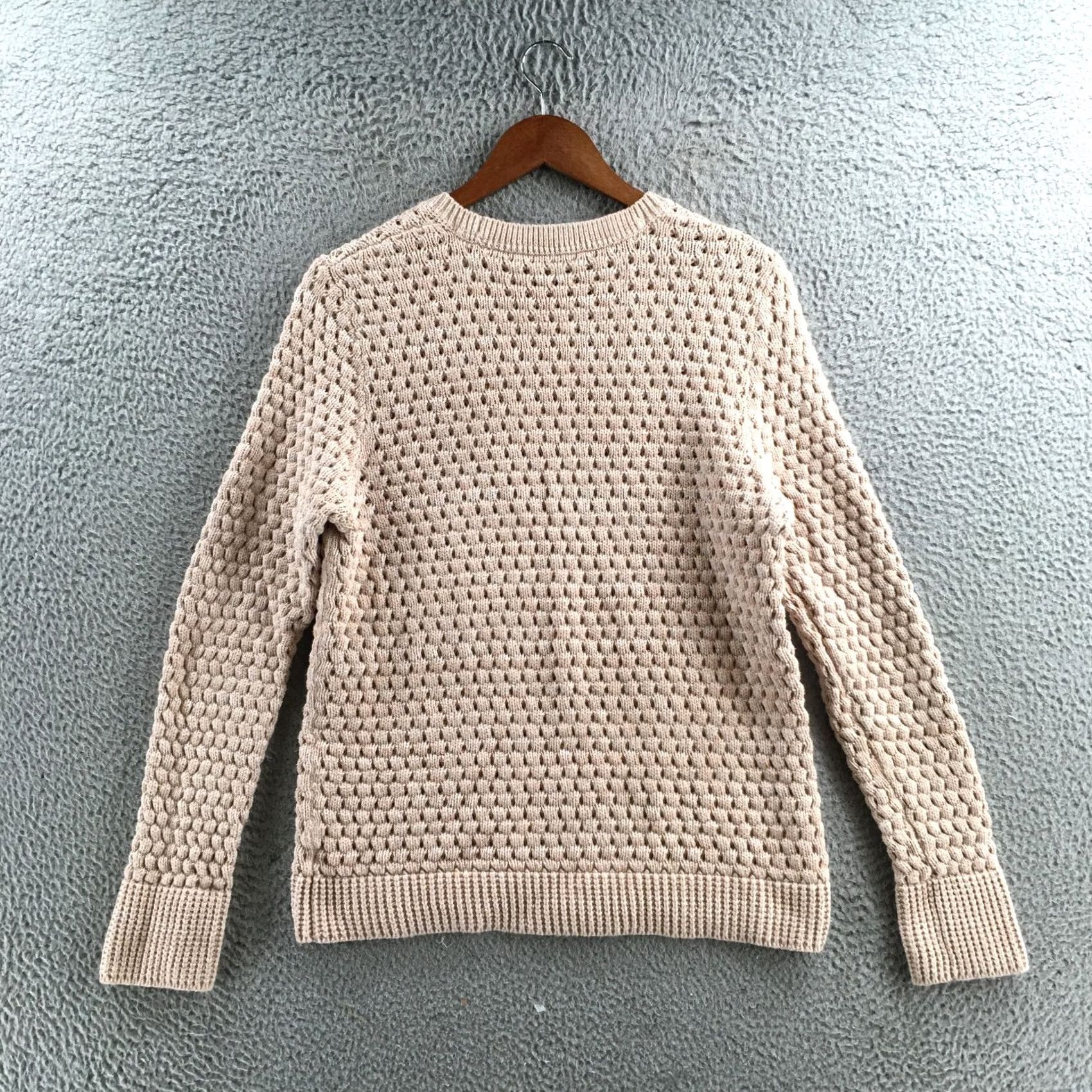 Victoria's Secret Victoria'S Secret Sweater Womens XL Beige Oatmeal Open Knit Pullover Cotton Size XL / US 12-14 / IT 48-50 - 7 Thumbnail