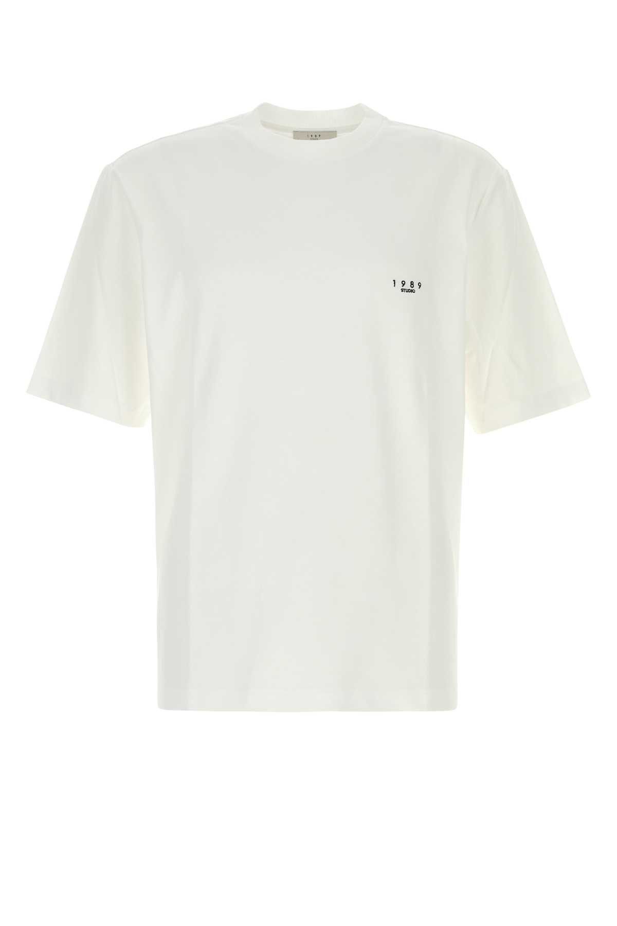 1989 STUDIO White Cotton T-Shirt Size US M / EU 48-50 / 2 - 1 Thumbnail