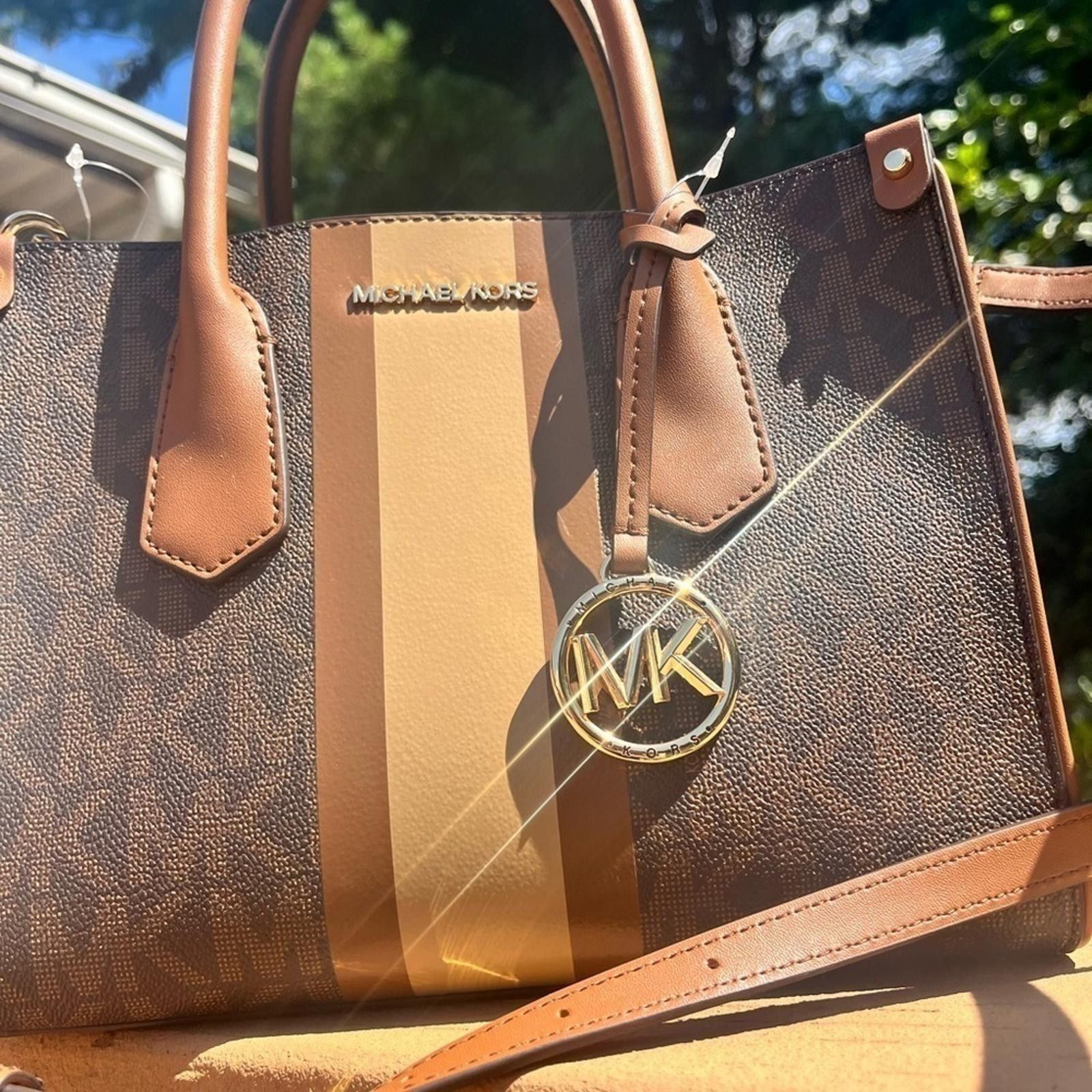 Michael Kors Michael Kors Small Maple Satchel With Crossbody Strap Size ONE SIZE - 2 Thumbnail