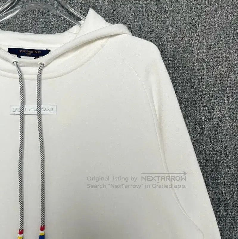 Louis Vuitton Louis Vuitton White Cotton Men's Hoodie . Size US XL / EU 56 / 4 - 3 Thumbnail