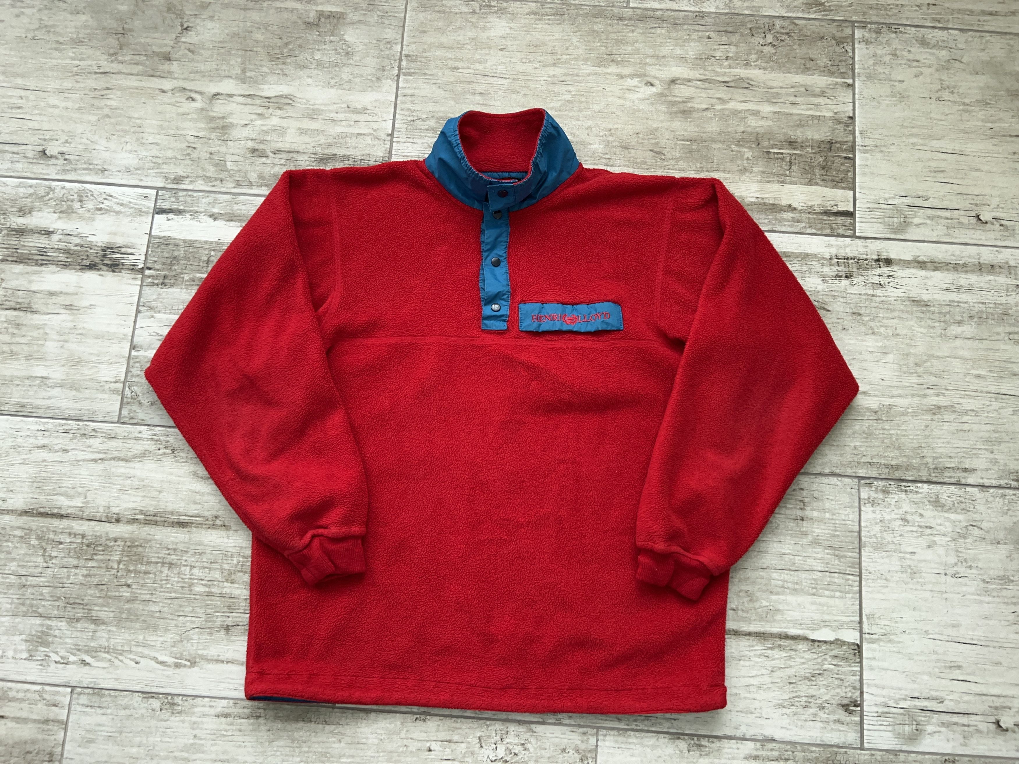 Henri Lloyd × Vintage Mens Fleece Jacket Polartec Sweater Pullover Size M Size US M / EU 48-50 / 2 - 1 Thumbnail