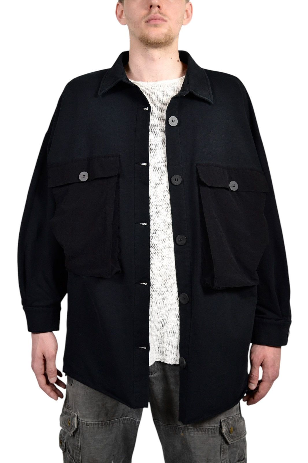 Thom Krom Thom Krom 3D Nylon Pockets Cargo Oversized Jacket Size US M / EU 48-50 / 2 - 5 Thumbnail