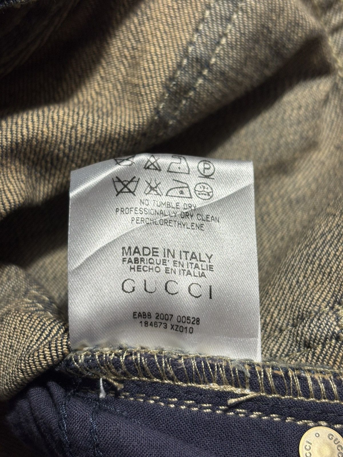 Gucci GUCCI BY TOM FORD SS07 STRAIGHT LEG JEANS Size 30" / US 8 / IT 44 - 9 Thumbnail