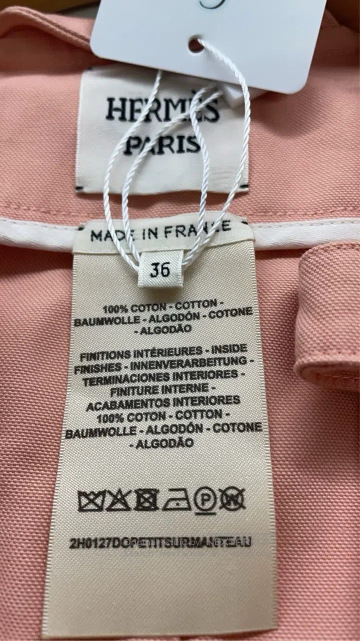 Hermes Hermes Pink Two-Piece Outerwear Size XS / US 0-2 / IT 36-38 - 4 Thumbnail