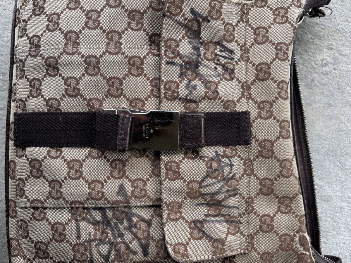 Drain Gang × Gucci × Haunted Mound GUCCI BAG WITH ALL HAUNTED MOUND SIGNATURE Size ONE SIZE - 8 Thumbnail