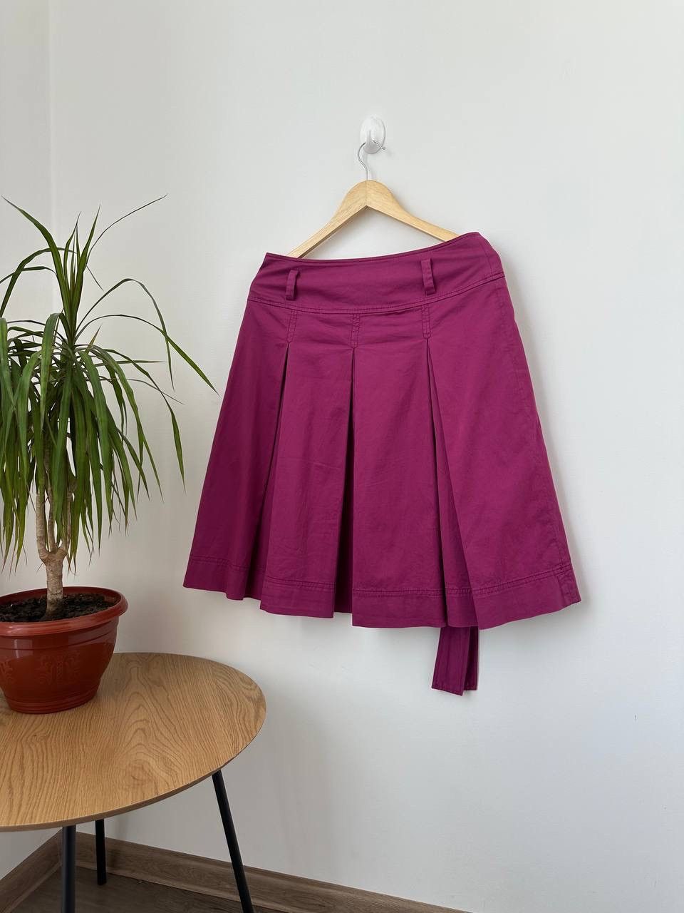 Max Mara × Vintage Vintage Max Mara Pink Mini Skirt Size 30" / US 8 / IT 44 - 12 Thumbnail
