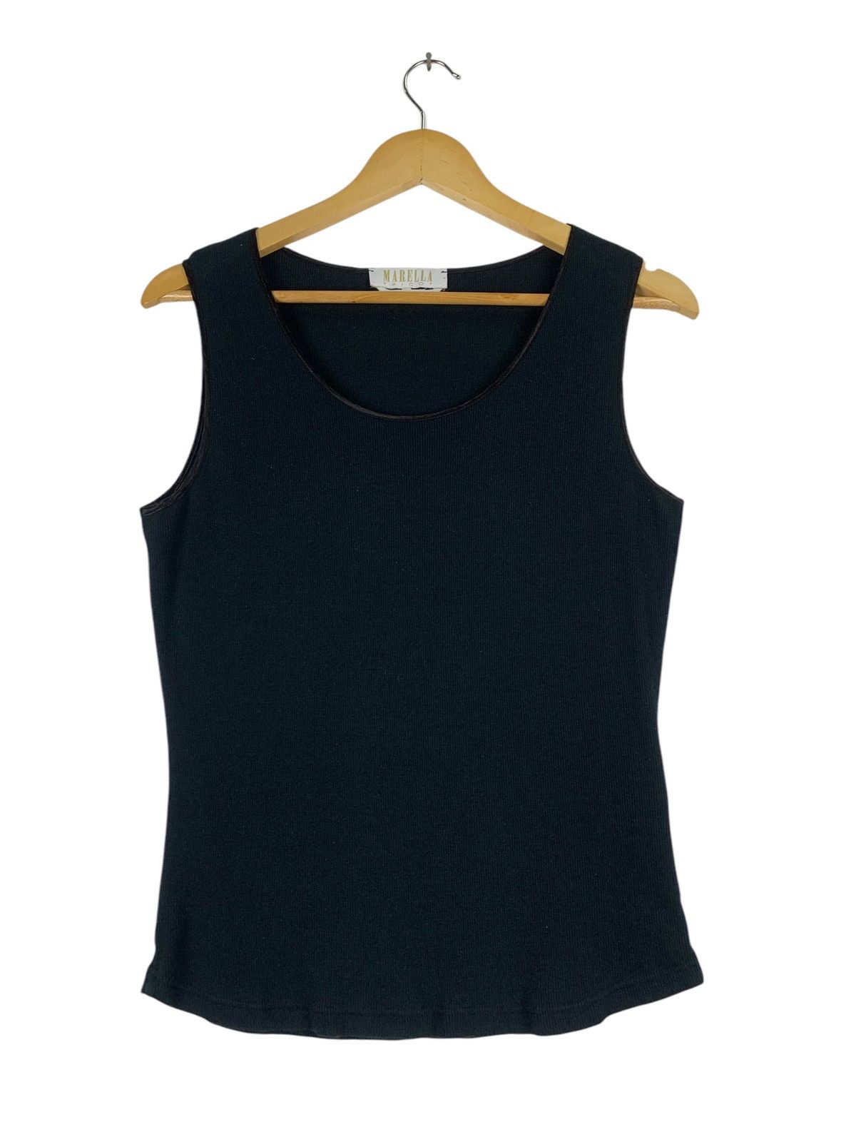Designer Marella Tricot Italy Singlet Size US S / EU 44-46 / 1 - 1 Thumbnail