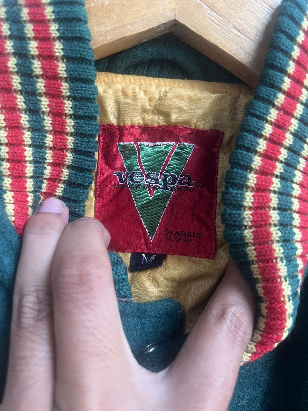 Japanese Brand 90s VESPA VARSITY JACKET Size US M / EU 48-50 / 2 - 5 Thumbnail