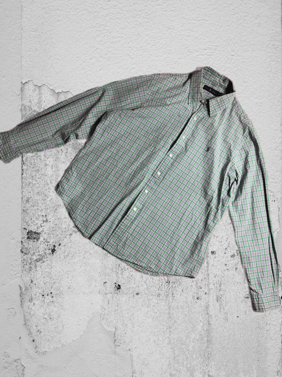 Polo Ralph Lauren × Ralph Lauren × Vintage Vintage POLO RALPH LAUREN Button Up Shirt rare 90s Size US XL / EU 56 / 4 - 1 Thumbnail