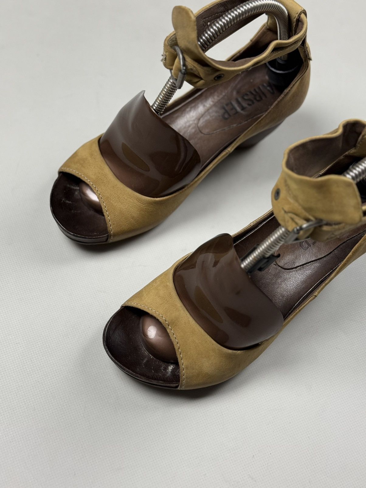 A.S.98 A.S. 98 Airstep Ladies Leather Avant-Garde Heels Shoes Size US 6 / IT 36 - 11 Thumbnail