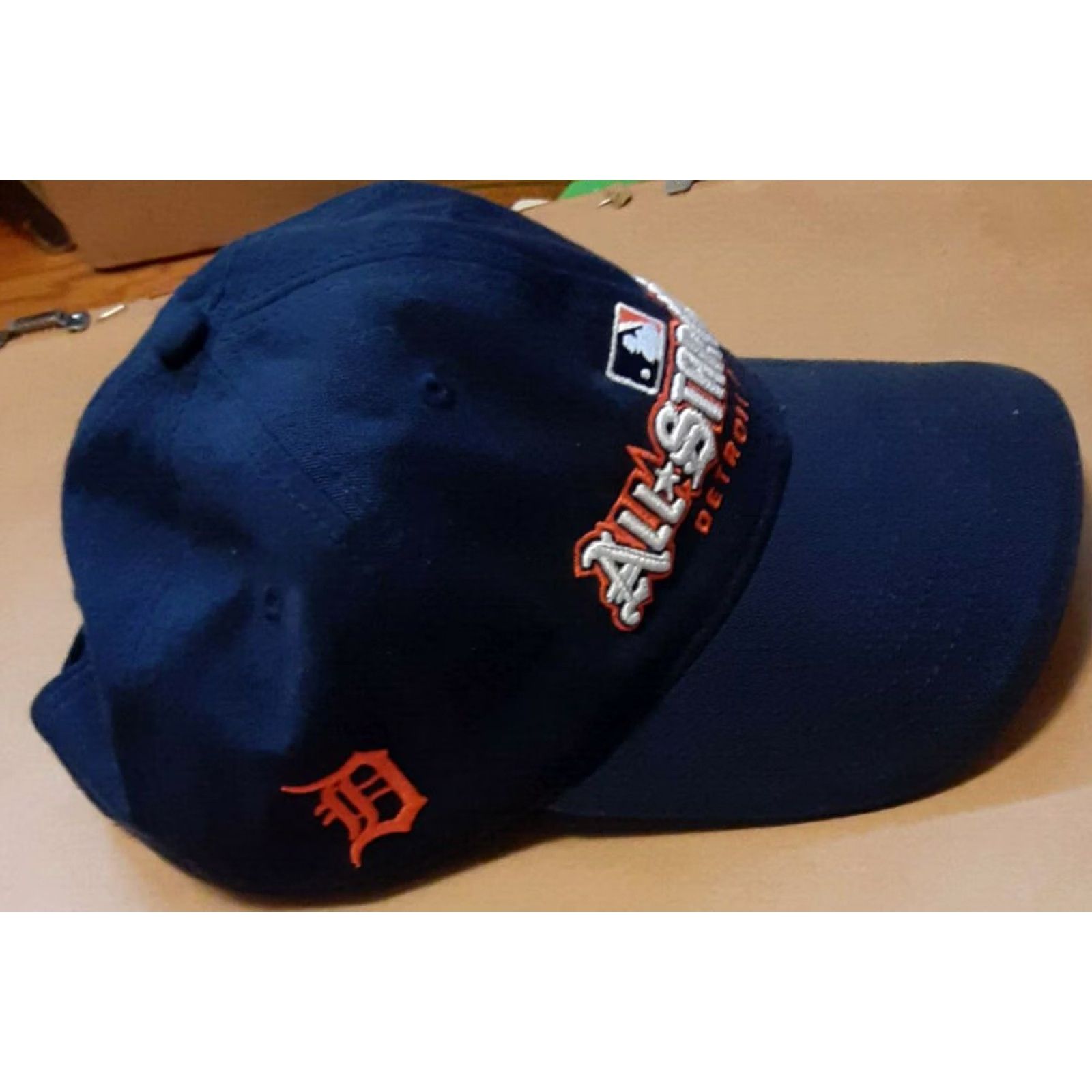 Vintage VINTAGE Detroit City 2005 All-Star Game Hat Genuine Merchandise Adjustable Strap Baseball Cap Men Adjustable Blue City Mens Size ONE SIZE - 2 Thumbnail