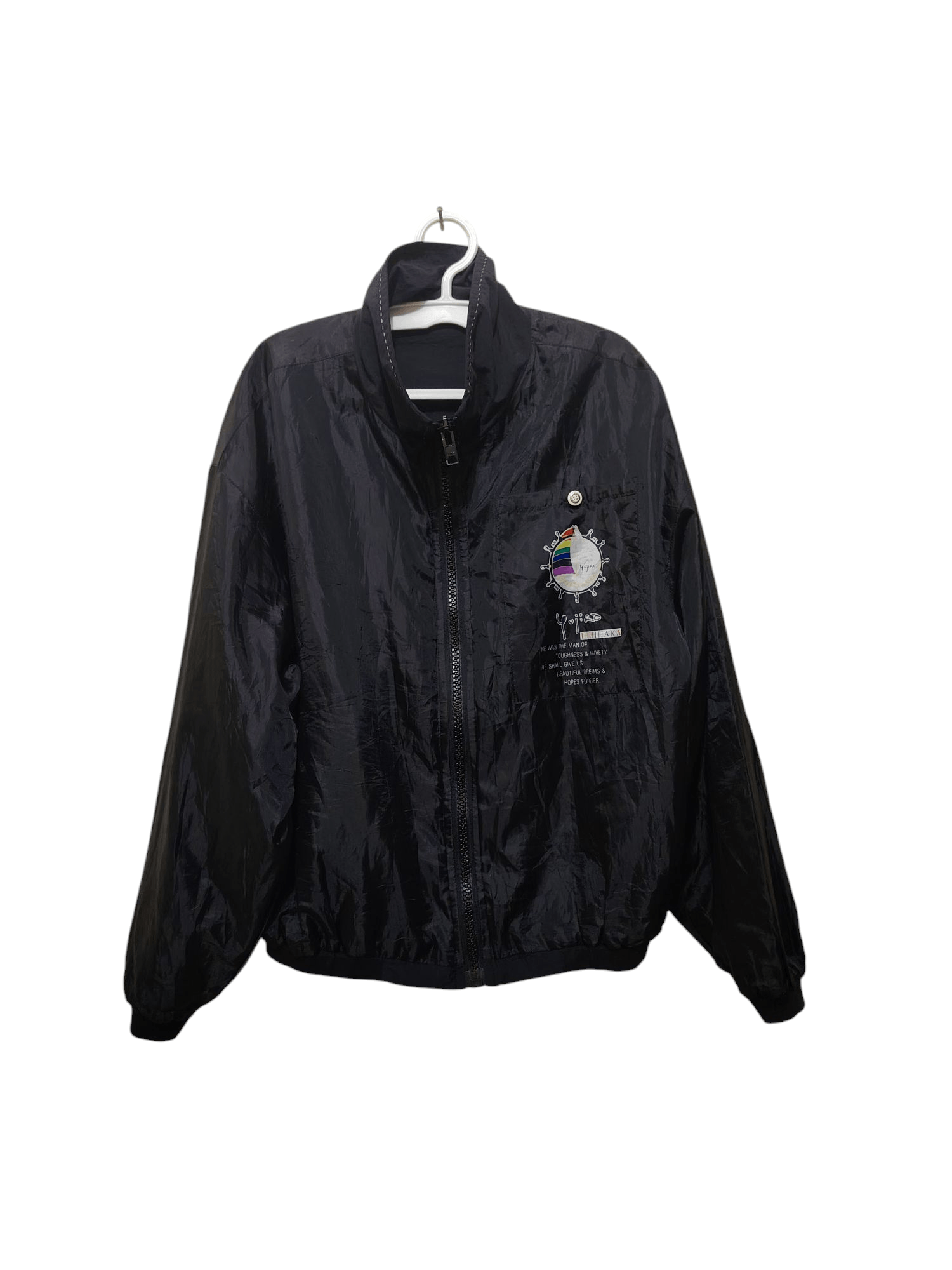 Japanese Brand Rare Japanese Design Yujiro Ishihara Reversible Nylon Jacket Size US M / EU 48-50 / 2 - 2 Thumbnail