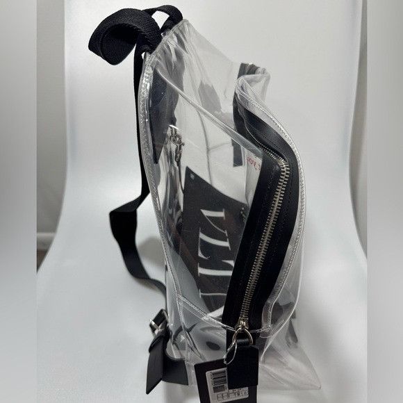 Valentino Valentino Garavani VLTN Clear Backpack Size ONE SIZE - 4 Thumbnail