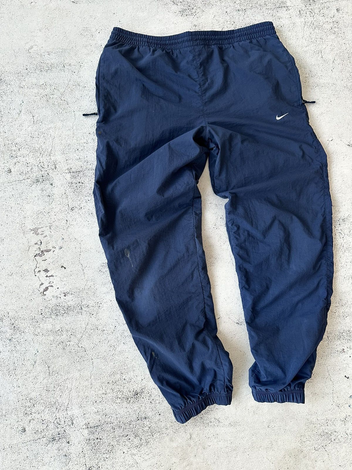 Nike × Vintage Nike Vintage Track Pants Y2K Drill Nylon Size US 30 / EU 46 - 3 Thumbnail