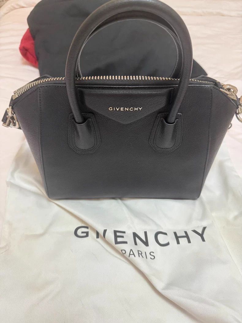 Other Givenchy Antigona black and silver grain cowhide shoulder Size ONE SIZE - 2 Thumbnail