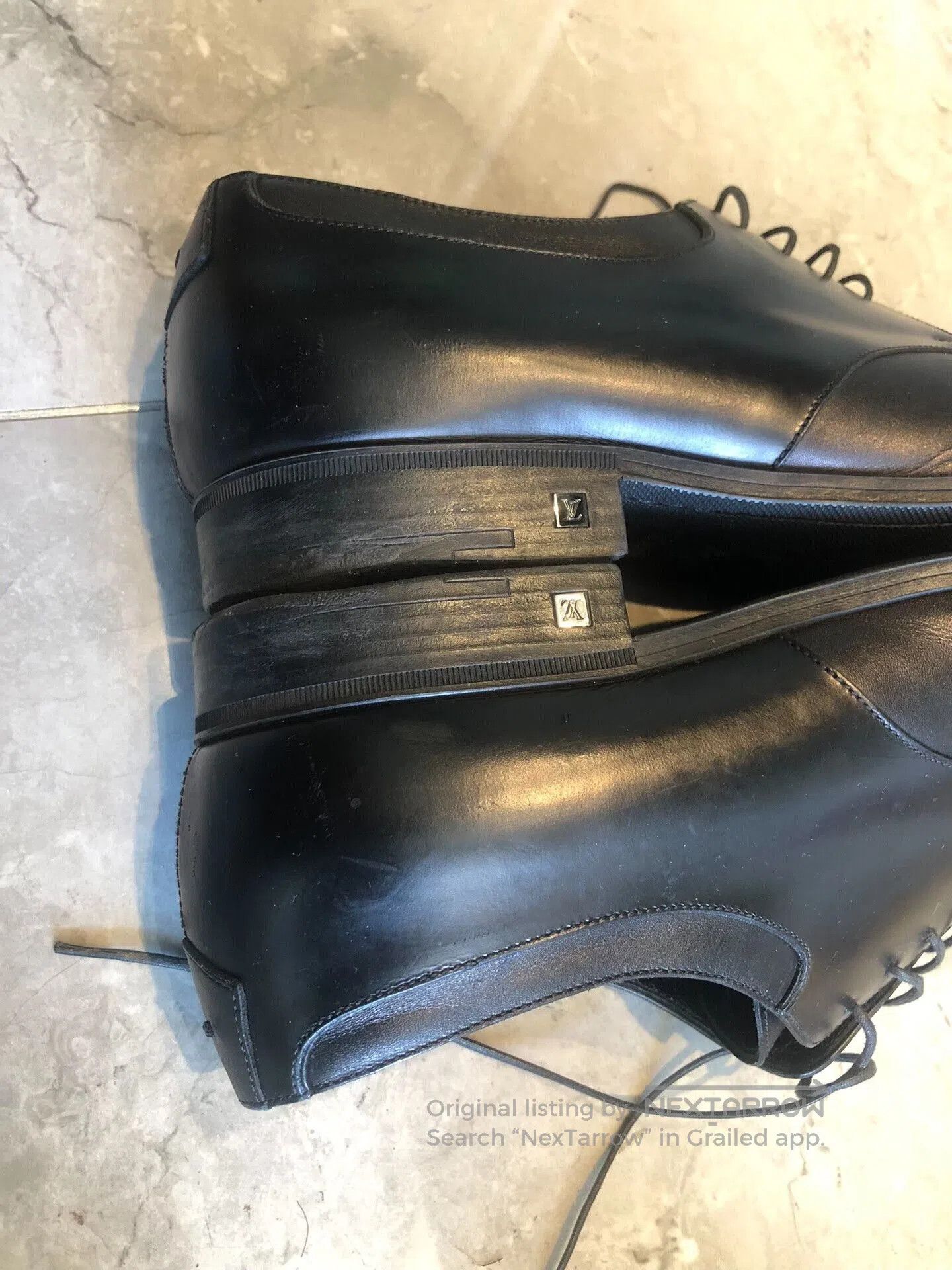 Louis Vuitton Louis Vuitton Men's Derby Leather Shoes. Size US 8.5 / EU 41-42 - 9 Thumbnail