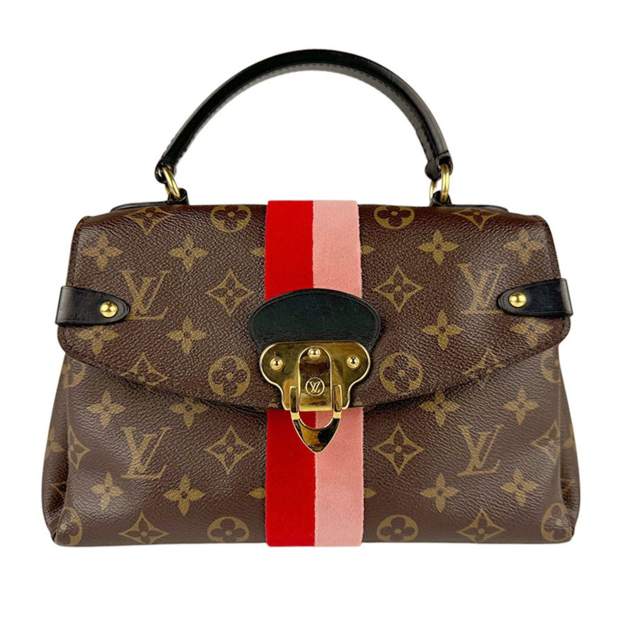 Louis Vuitton Louis Vuitton Shoulder Bag Handbag Monogram Georges BB Canvas Coquelicot x Peche Women's M43866 n0981 Size ONE SIZE - 1 Thumbnail
