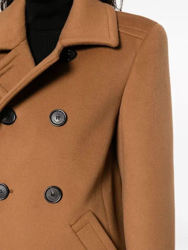 Saint Laurent Paris o1bcso1str1225 Manteau Double Ouvrable Azelan in Brown Size M / US 6-8 / IT 42-44 - 4 Thumbnail
