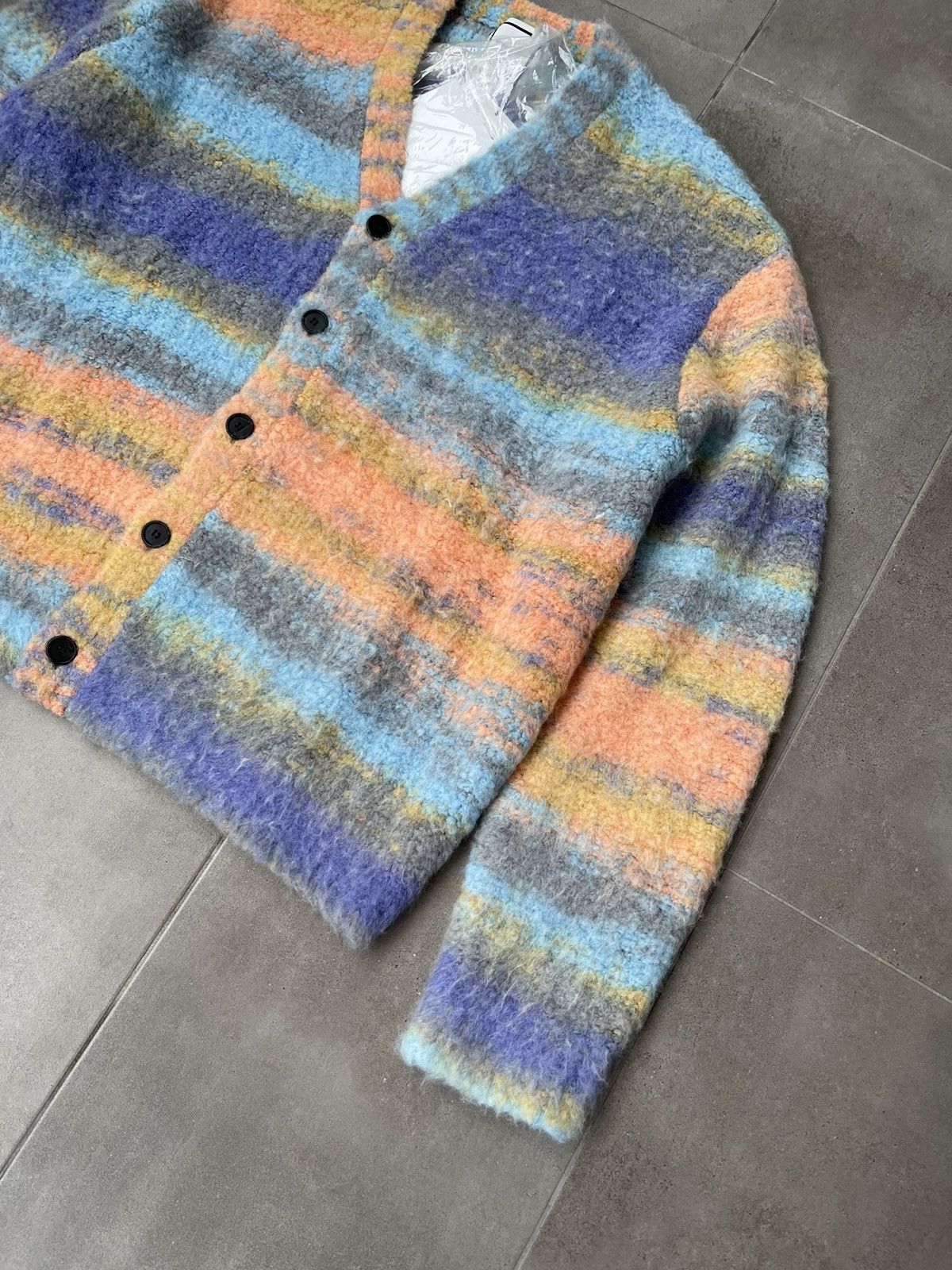 !DS! SS23 Wooyoungmi Multicolor Alpaca Cardigan