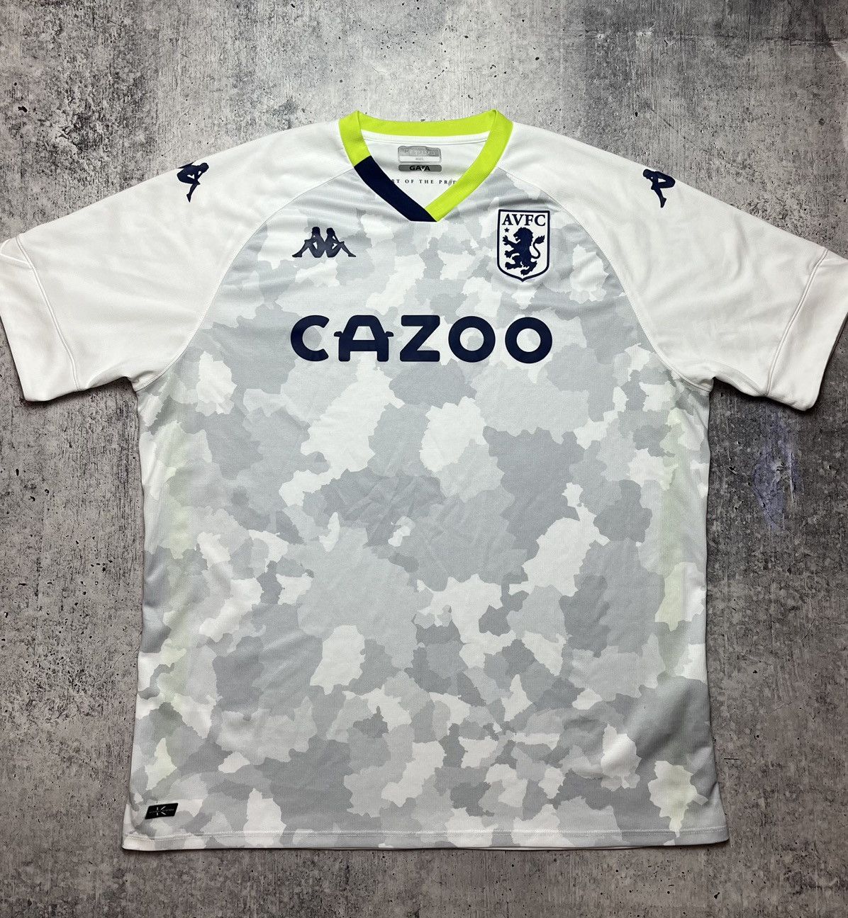 Kappa 2020/21 RARE ASTON VILLA THIRD SOCCER JERSEY FOOTBALL Sz 4XL Size US XXL / EU 58 / 5 - 1 Thumbnail