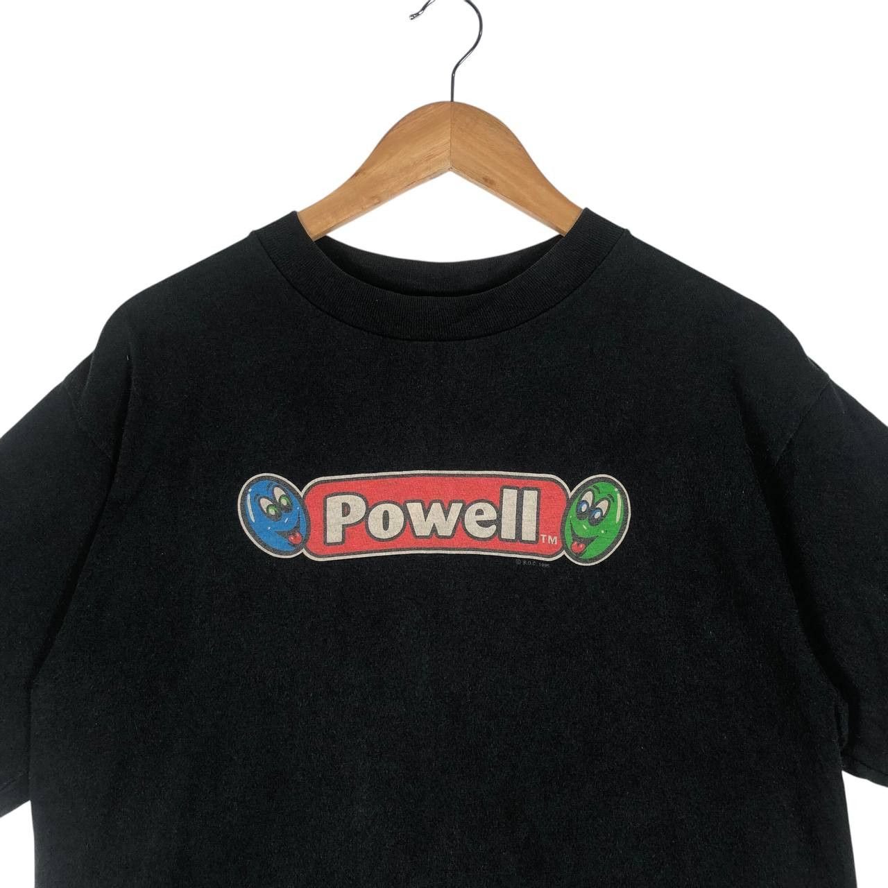 Vintage Skates Powell Men T-shirt 90s