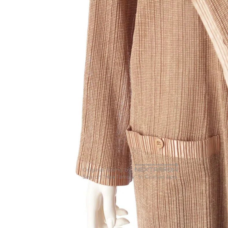 Issey Miyake Issey Miyake Brown Coat Size M / US 6-8 / IT 42-44 - 5 Thumbnail
