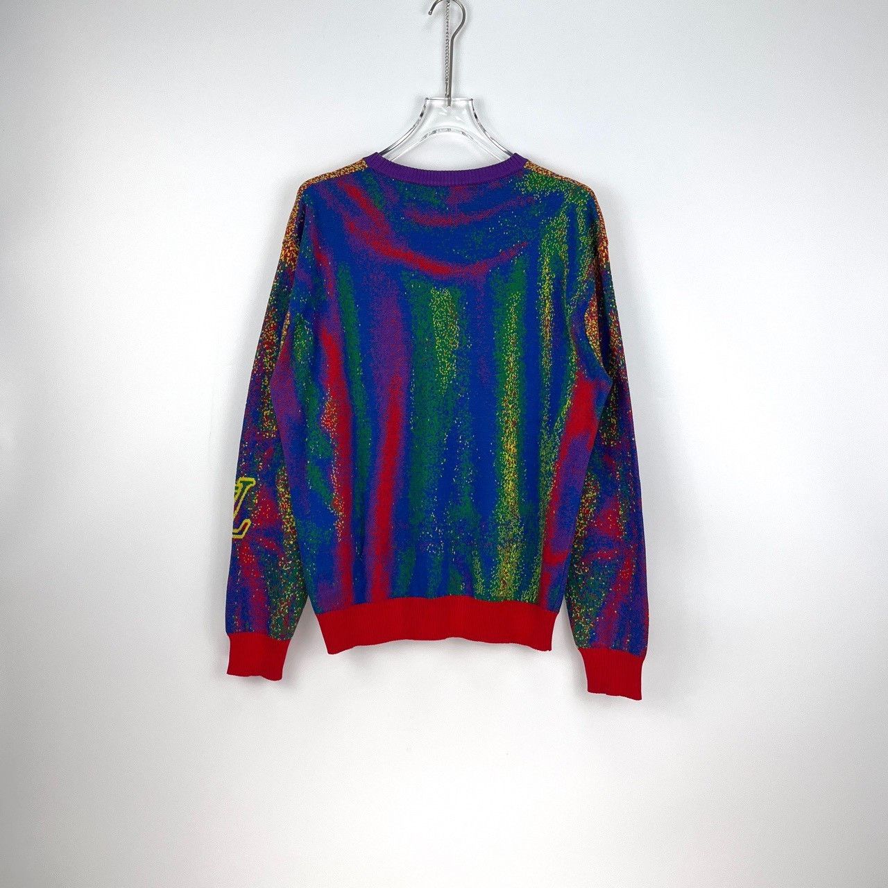 Louis Vuitton Louis Vuitton Colorful Arm Letter Sweater Nextarrow-2412 Size US M / EU 48-50 / 2 - 4 Thumbnail