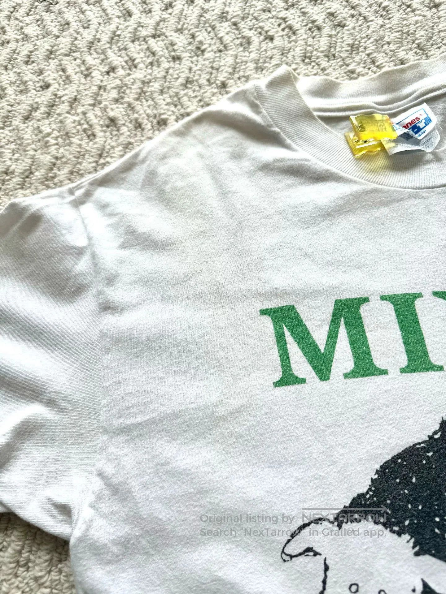 Vintage Vintage 90s Minor Threat Punk Tee. Size US M / EU 48-50 / 2 - 4 Thumbnail