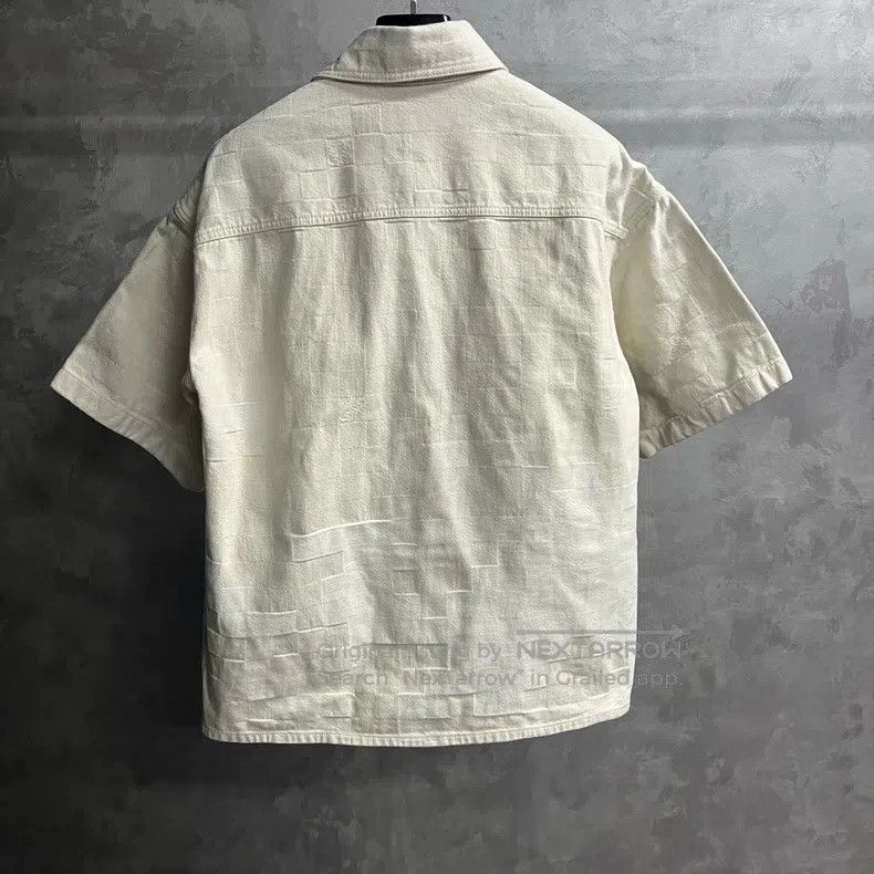 Louis Vuitton Louis Vuitton 24 Beige Plaid Embroidered Single Breasted L Size US M / EU 48-50 / 2 - 5 Thumbnail