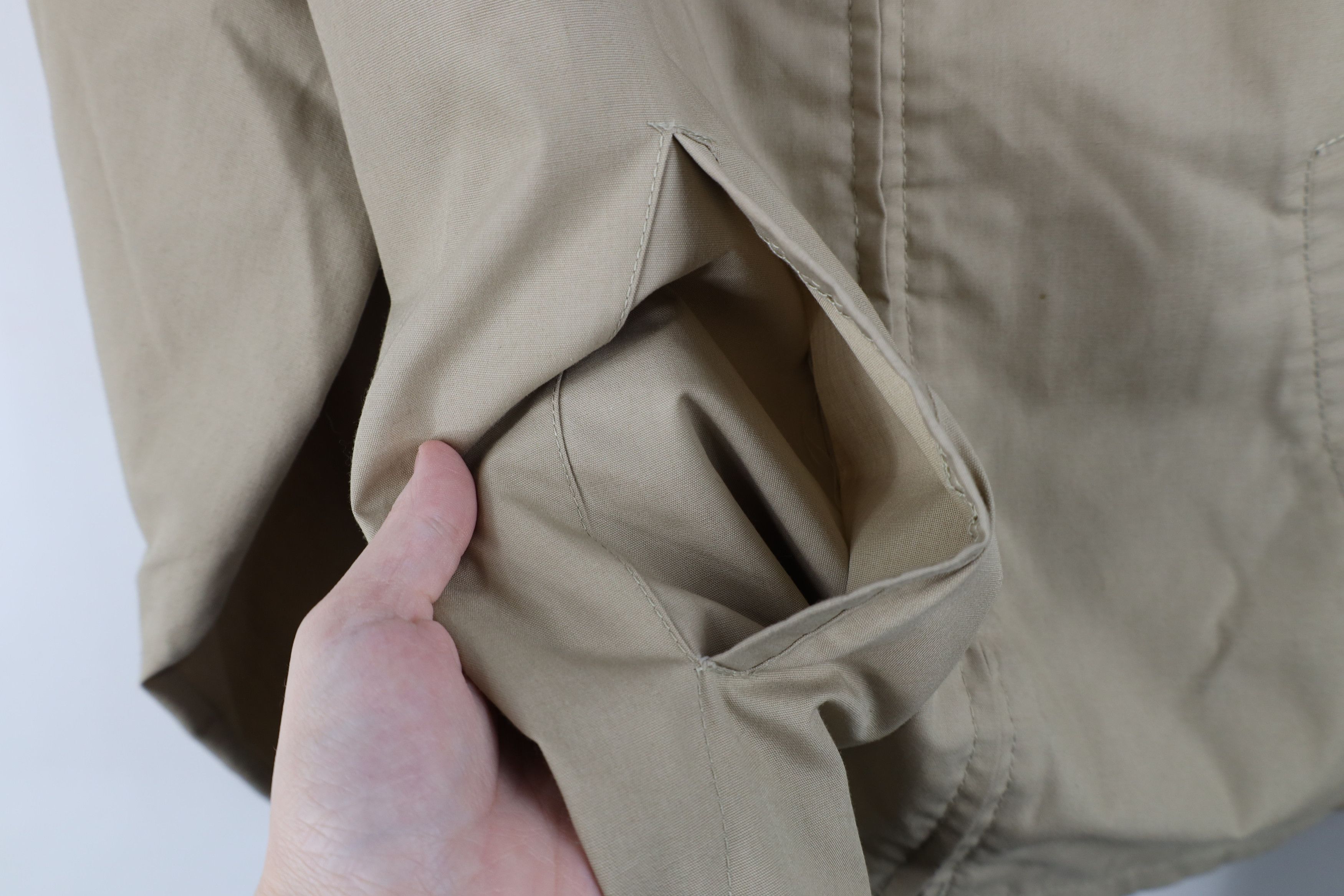 Vintage Vintage 60s 70s Streetwear Racer Bomber Jacket Beige Tan Size US M / EU 48-50 / 2 - 7 Thumbnail