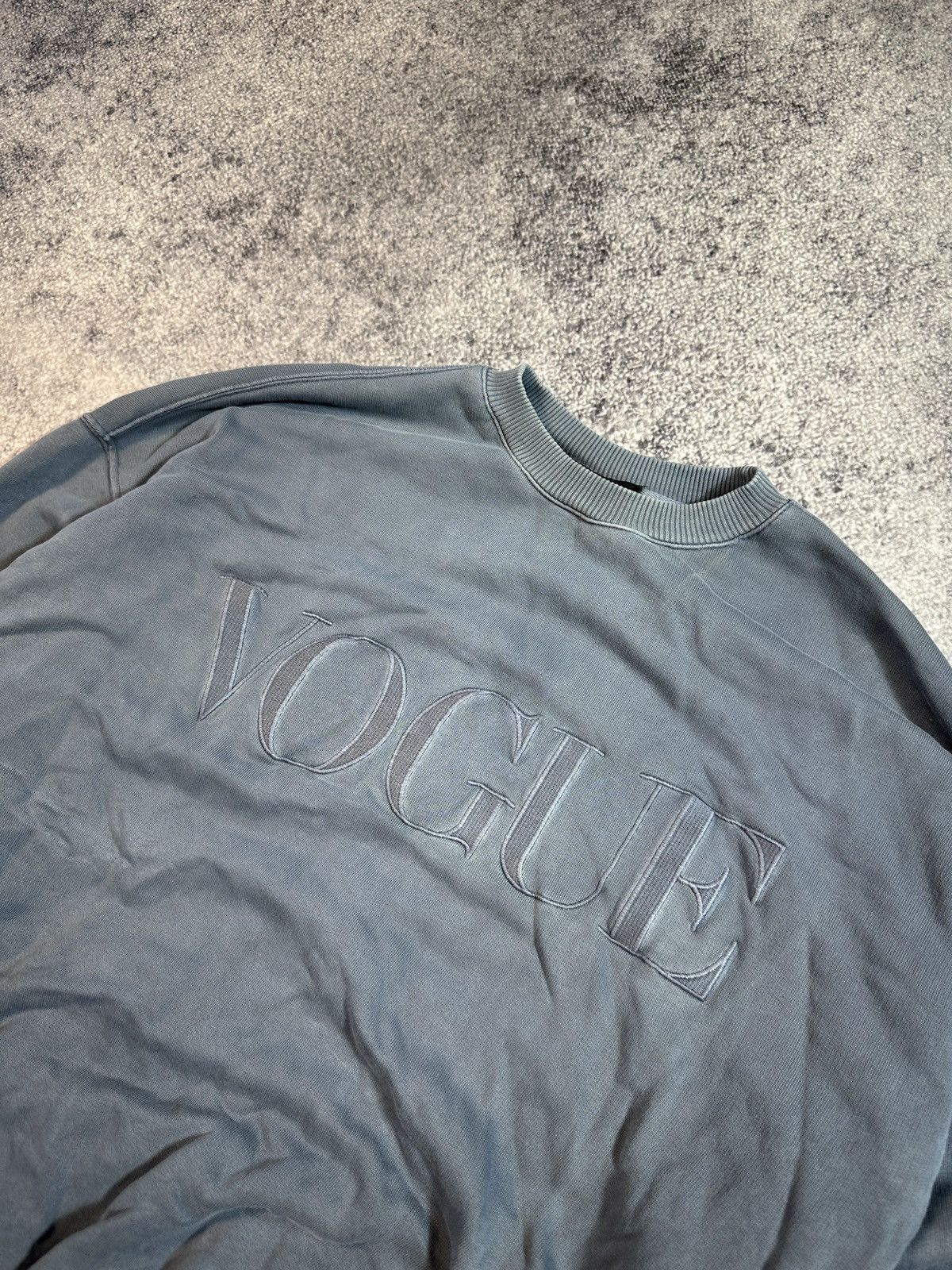 Vogue Vogue Big Logo Sweatshirt Streetwear Rare Style USA S Size US S / EU 44-46 / 1 - 2 Thumbnail