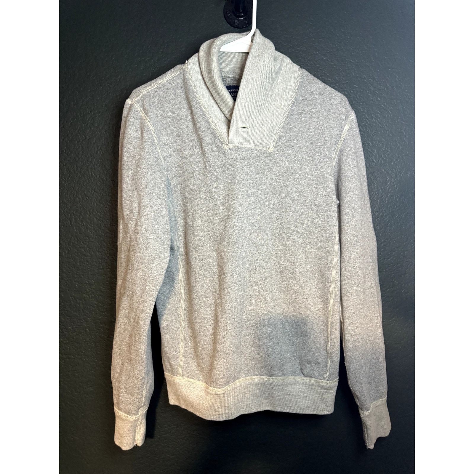American Eagle Outfitters American Eagle Fleece-Knit Shawl-Collar Pullover sm Size US S / EU 44-46 / 1 - 4 Thumbnail