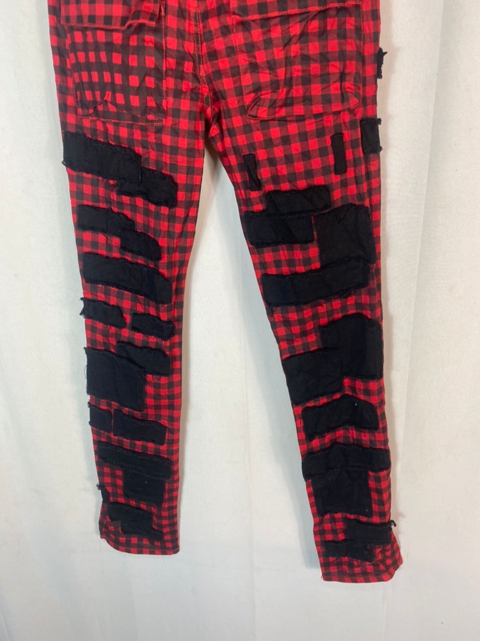 Japanese Brand × Seditionaries Best price 🔥Jury black patchwork distressed pants Size US 29 - 3 Thumbnail