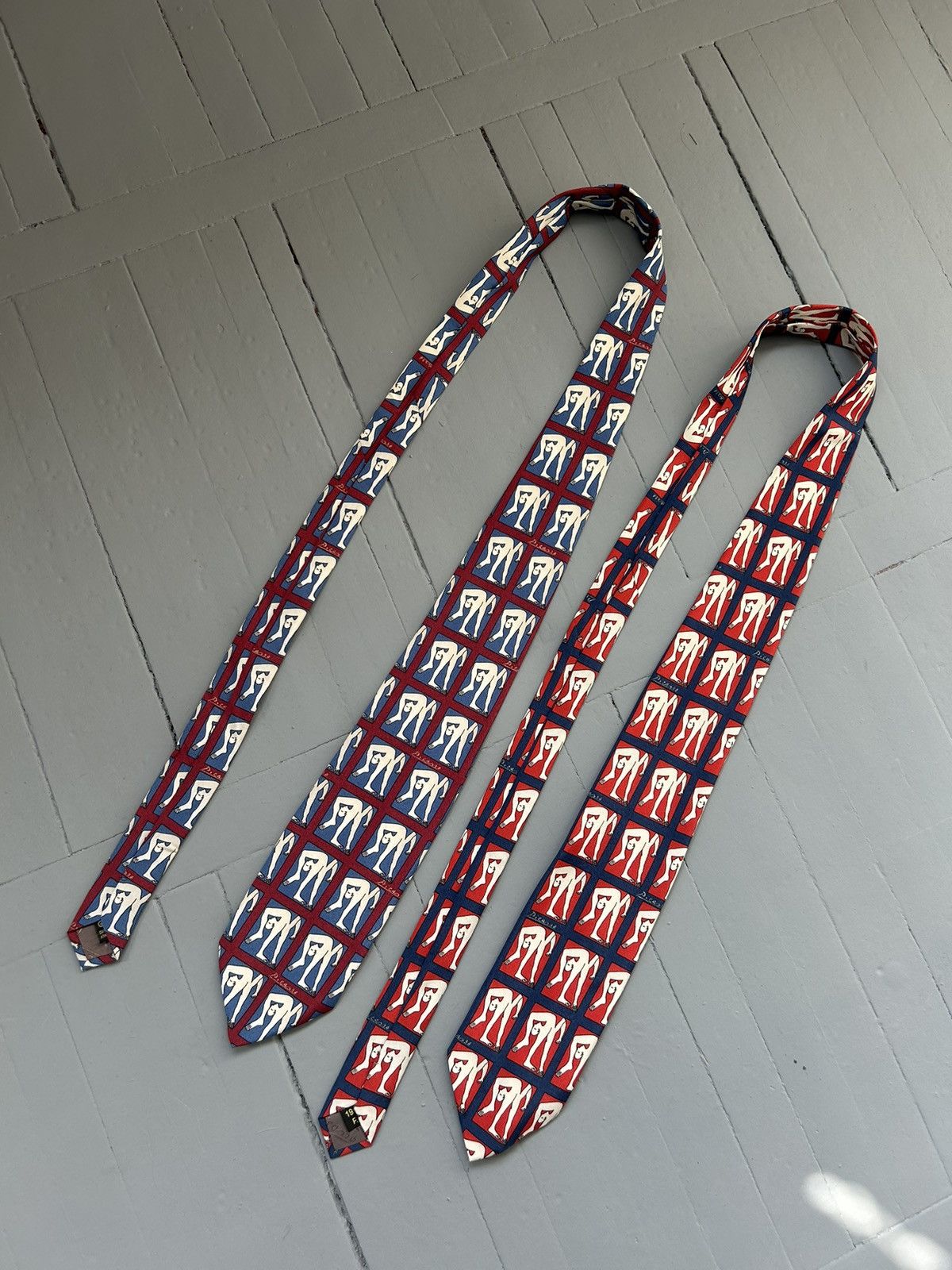 Other Picasso silk tie 2 pieces Size ONE SIZE - 2 Thumbnail