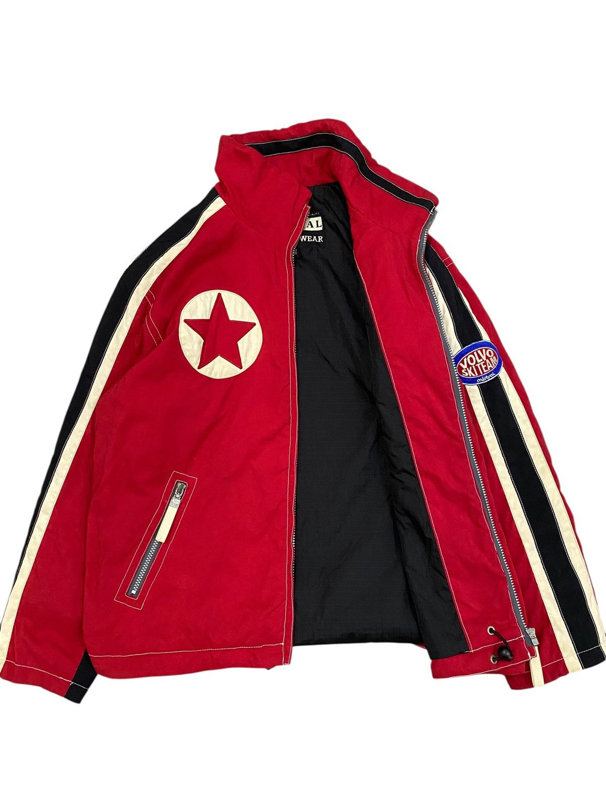 Vintage Vintage Mistral x Volvo Ski Team Racing Jacket 90s Star Logo Size US S / EU 44-46 / 1 - 1 Thumbnail