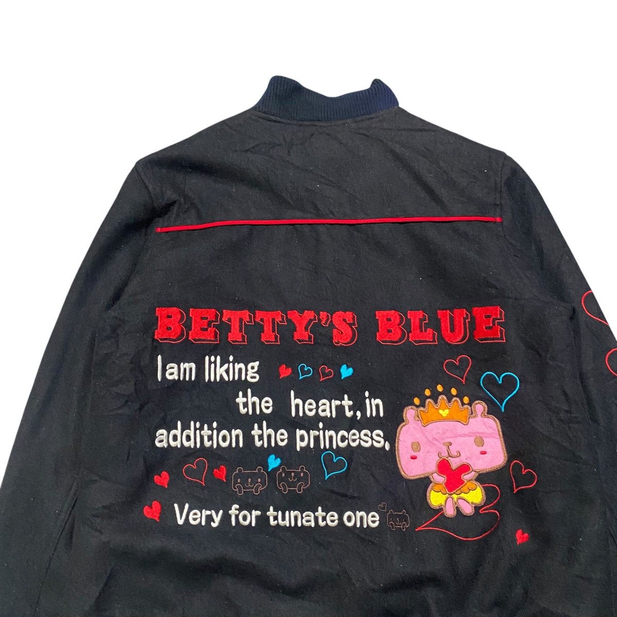 Hysteric Glamour SHINJI ABE Betty's Blue Varsity Wool Jacket Size M / US 6-8 / IT 42-44 - 6 Thumbnail