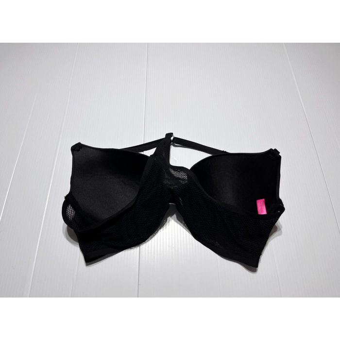 Vince Camuto Vince Camuto Bra Size 38C Black Underwired Front