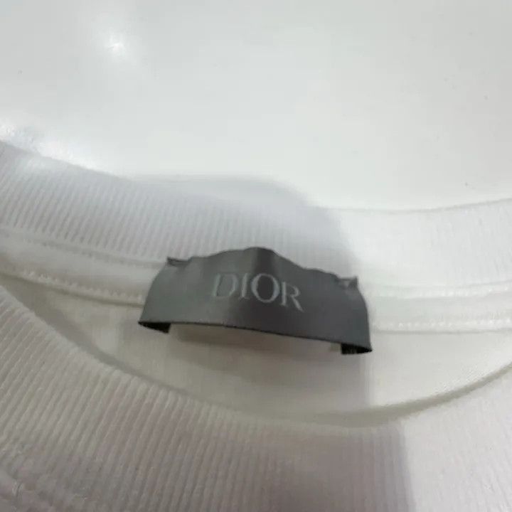 Dior Dior Floral Logo Embroidered T-Shirt 0079-2507 Size US XS / EU 42 / 0 - 5 Thumbnail