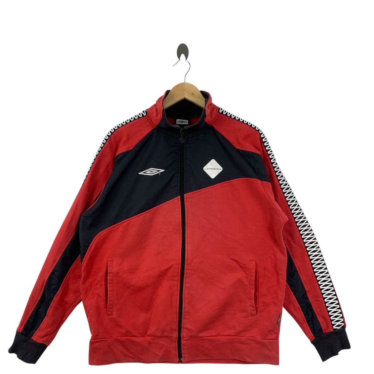 Umbro Vintage UMBRO x DESCENTE JASPO Training Warm Jacket Size US XXL / EU 58 / 5 - 5 Thumbnail