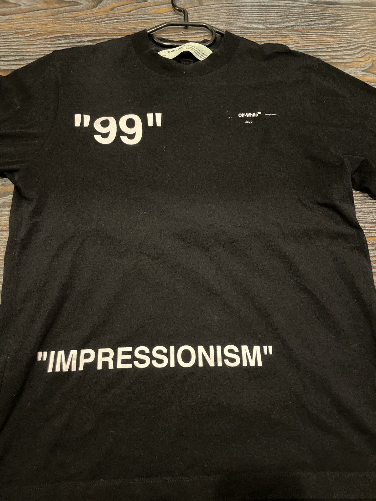 image of Off White Off-White Ice Man in Black, Men's (Size Medium)