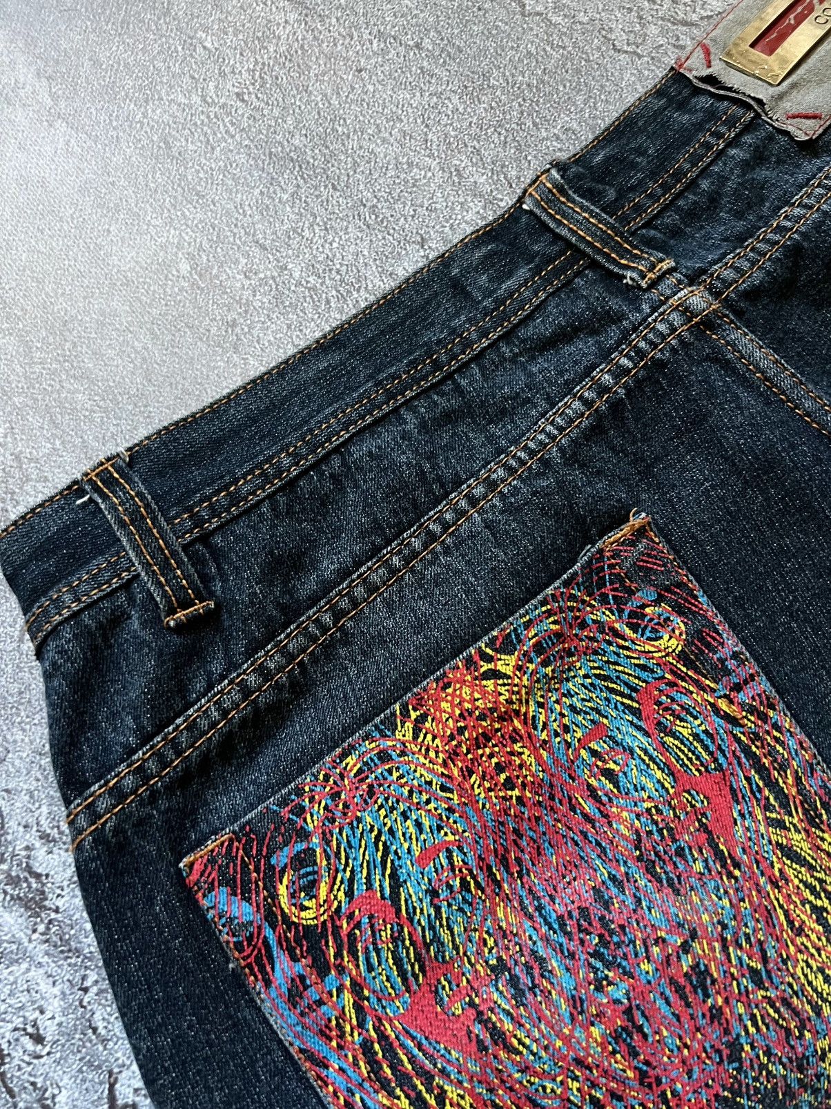 Coogi 90s Vintage Jeans Shorts Sweater Embroidered Big Logo Baggy Size US 40 / EU 56 - 4 Thumbnail