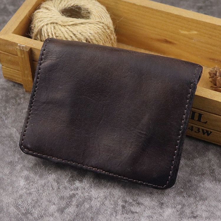 Japanese Brand × Leather Mini Flap Coin Wallet Size ONE SIZE - 2 Thumbnail