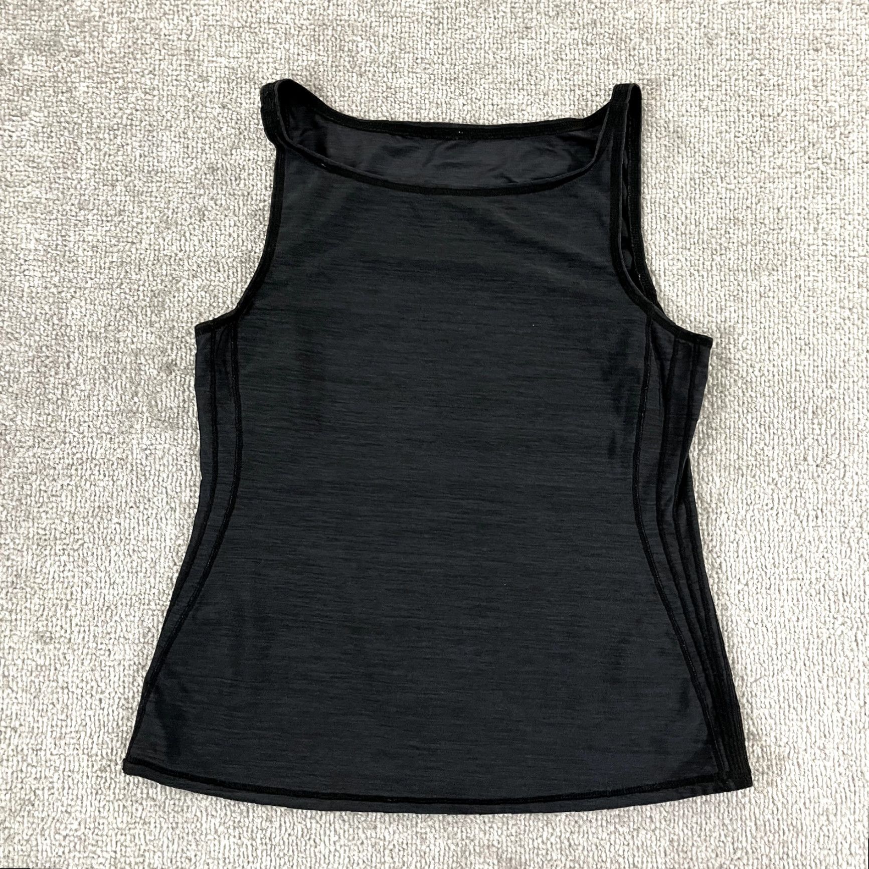Lululemon LULULEMON Shirt Womens Tank Top Size 4 Dark Gray Black Yoga Gym Size S / US 4 / IT 40 - 3 Thumbnail