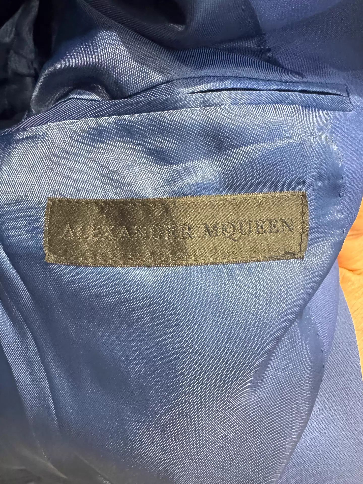Alexander McQueen Alexander McQueen Wool Blazer Blue 48 99 New Size US M / EU 48-50 / 2 - 4 Thumbnail