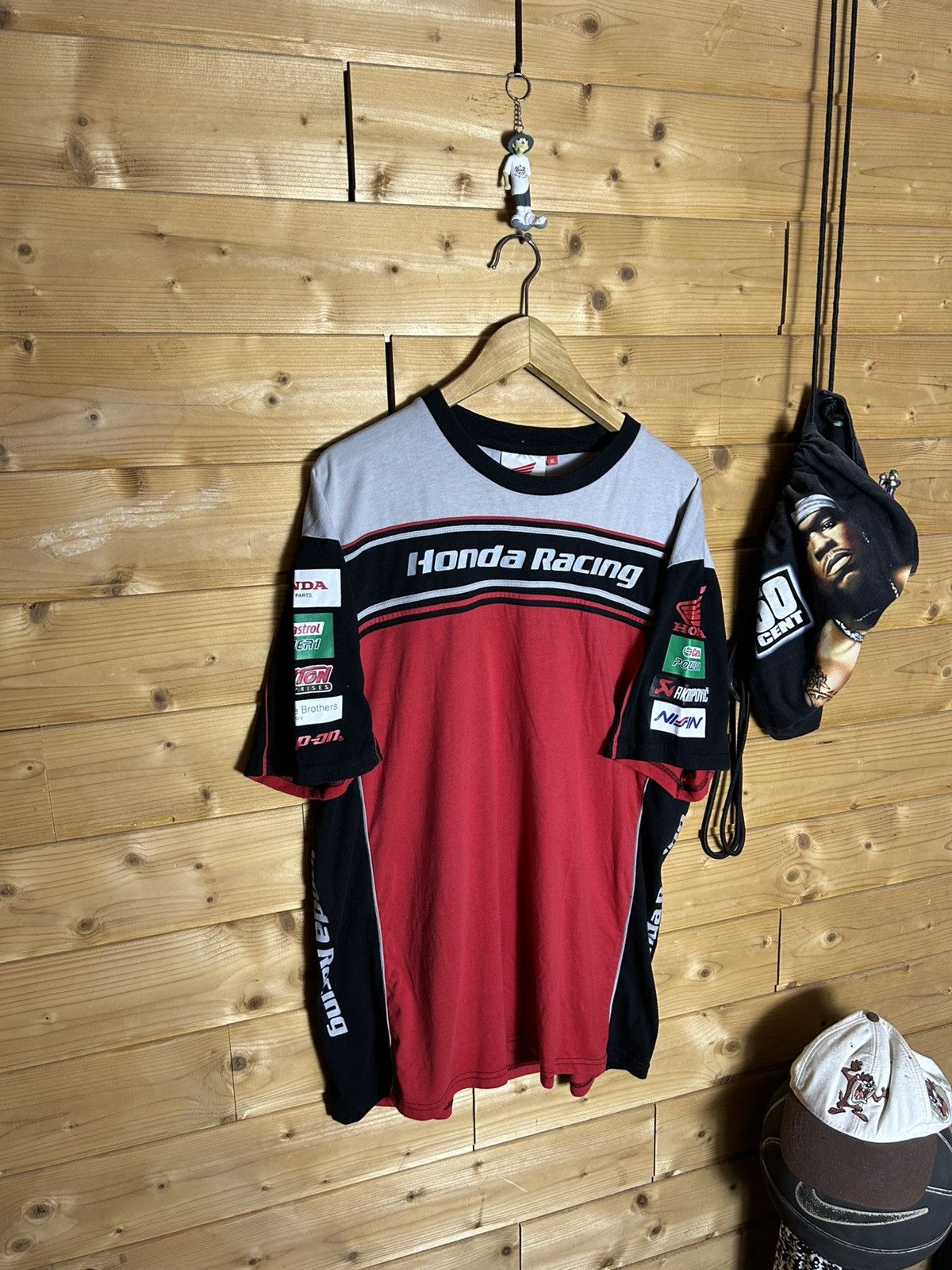 Honda Honda racing t shirt Size US XL / EU 56 / 4 - 1 Thumbnail
