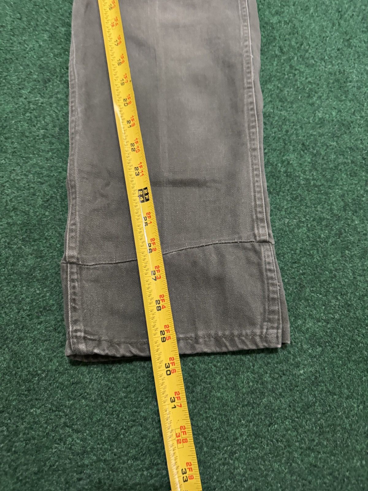 Vintage Vtg 60s OG 107 Military Green Sateen Baker Fatigues Pants Size US 28 / EU 44 - 6 Thumbnail
