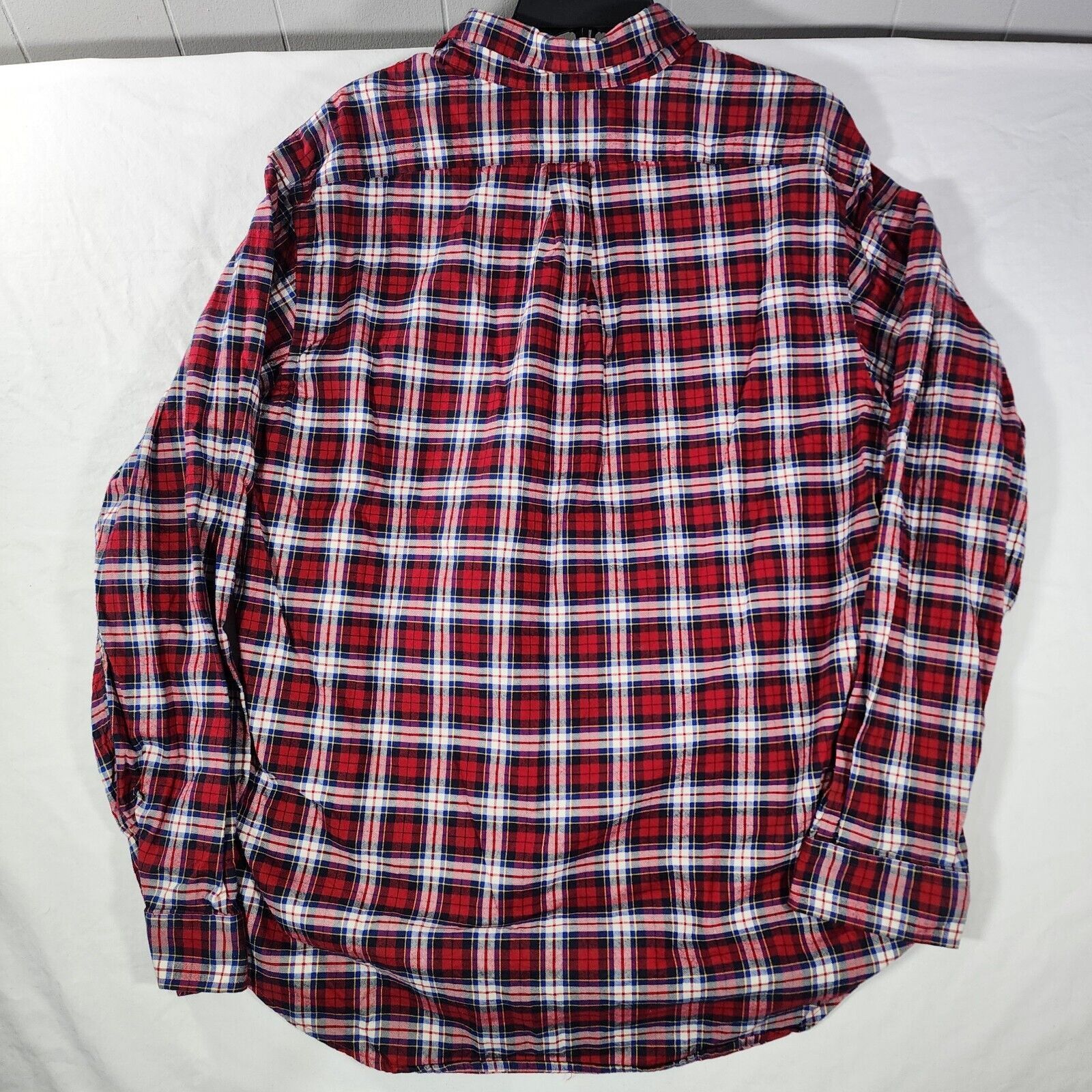 Ralph Lauren Ralph Lauren Long Sleeve Button Down Shirt XL Red Plaid Size US XL / EU 56 / 4 - 2 Thumbnail